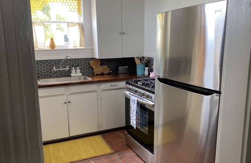 Lake Charles Cabaña | Remodeled historic cottage with magical boho vibes ~ The North Side