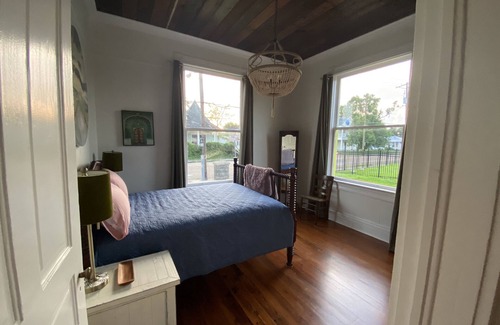 Lake Charles Cabaña | Remodeled historic cottage with magical boho vibes ~ The North Side