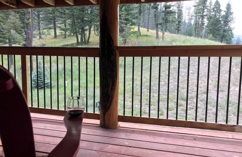 Canyon Creek Cabina | Remote in Rocky Mountains on Continental Divide. Near biking/hiking/ATV trails.