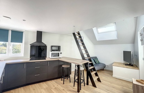 La Membrolle-sur-Choisille Apartamento | Renovated apartment near Tours