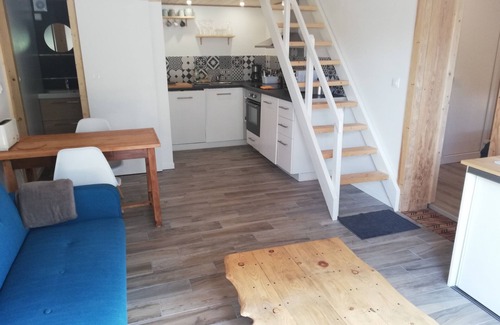 Vieux-Boucau-les-Bains Apartamento | Renovated apartment with south facing terrace