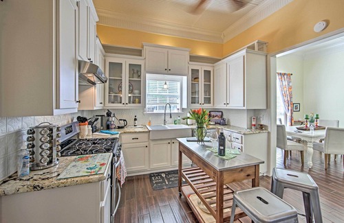 Winnsboro Casa | Renovated 'Carnegie Cottage' - Walk to Dtwn!