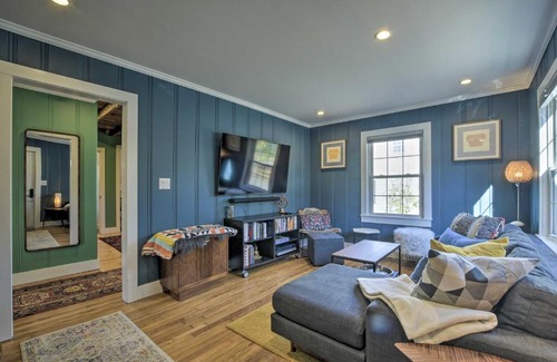 Carrboro Casa | Renovated Carrboro House with Deck and Fire Pit!