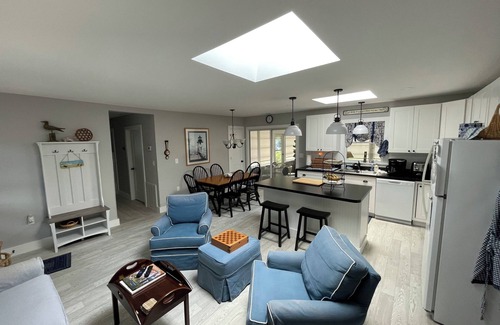 Rehoboth Beach Cabaña | renovated cozy family cottage located in a gated family friendly community.
