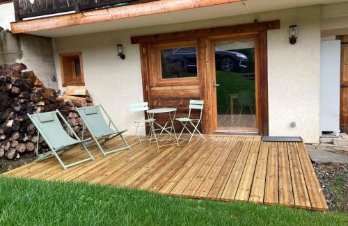 Combloux Apartamento | Renovated flat facing Mont Blanc