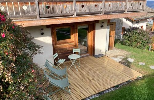 Combloux Apartamento | Renovated flat facing Mont Blanc