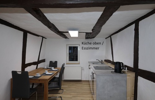 Oberschlettenbach Apartamento | Renovated half-timbered house in a quiet location