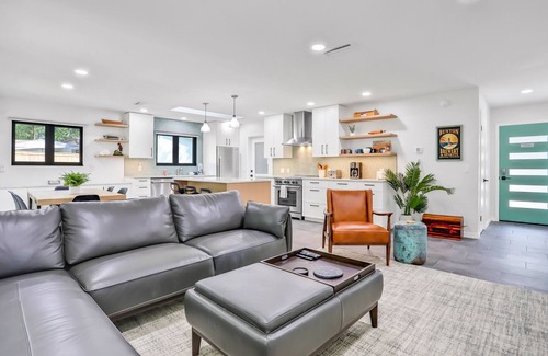 St. Augustine South Casa | Renovated home with private pool, patio, outdoor fireplace, & grill