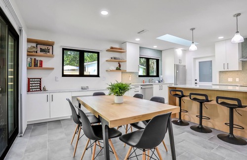St. Augustine South Casa | Renovated home with private pool, patio, outdoor fireplace, & grill