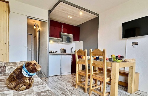 Le Lavachet Apartamento | Estudio renovado para 4 en Tignes, cerca de pistas y comercios