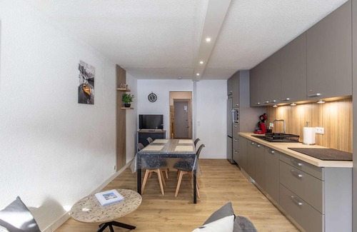 La Mongie Apartamento | Estudio renovado 6 pers, logia sur, cerca de pistas, equipamientos modernos
