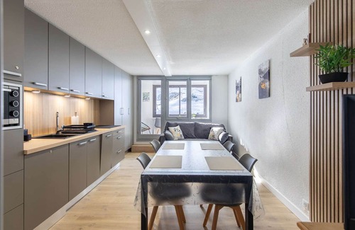 La Mongie Apartamento | Estudio renovado 6 pers, logia sur, cerca de pistas, equipamientos modernos