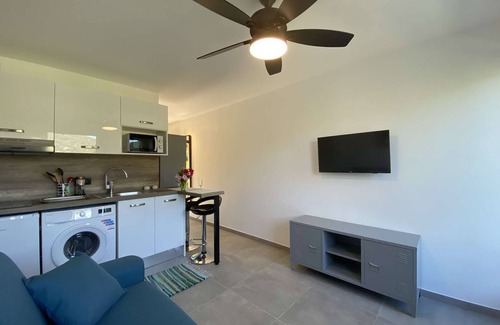 Les Issambres Apartamento | Estudio renovado con piscina y aparcamiento, Les Issambres