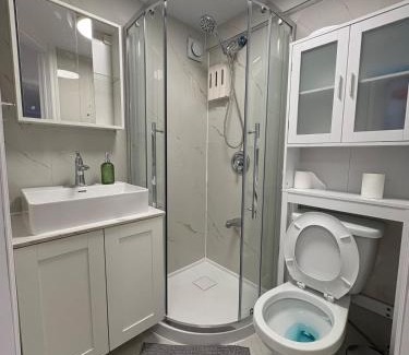 Cote-Des-Neiges—Notre-Dame-De-Grace Apartamento | Renovated Studio w Parking Queen Bed and Sofa Bed