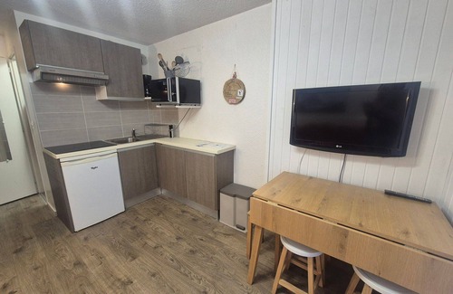Les Boisses Apartamento | Estudio renovado con balcón a pie de pistas, WiFi, se admiten mascotas
