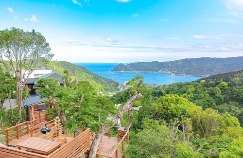 Atami Casa | Rental villa with tree terrace and natural hot springs with ocean views in all rooms / Atami Shizuoka