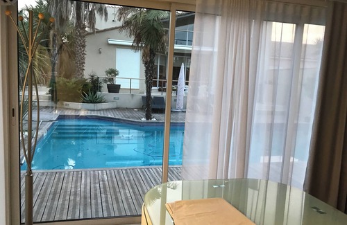 Perpignan Apartamento | Rented T2 independent shared pool at home Near beaches.