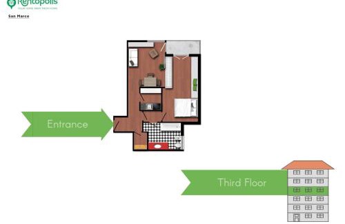 San Marco Apartamento | Rentopolis Piazza San Marco 1