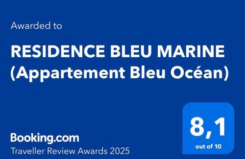 Saint Felix Apartamento | RESIDENCE BLEU MARINE (Appartement Bleu Océan)