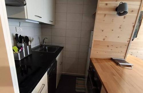 Montgenevre Apartamento | Residence Chamoisiere - Large studio next to the slopes