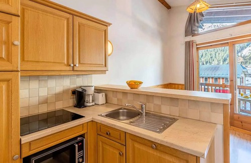 Pralognan-la-Vanoise Apartamento | Residencia Jardins de la Vanoise - Apartamento 2 habitaciones + montaña en esquina 6 personas