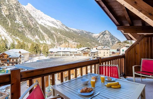 Pralognan-la-Vanoise Apartamento | Residencia Jardins de la Vanoise - Apartamento 2 habitaciones + montaña en esquina 6 personas