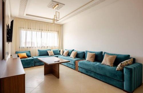 Harhoura Apartamento | Residence GYA Beach - Luxe Moderne et Confort à Harhoura accès plage