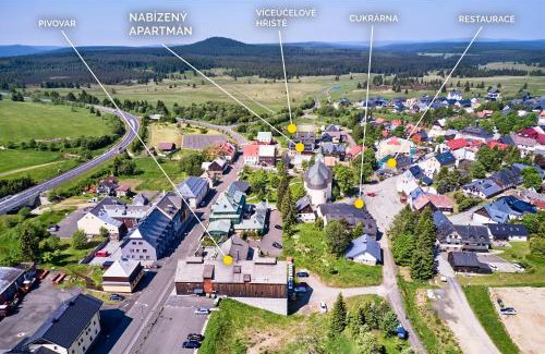 Bozi Dar Apartamento | Residence Koubek - stylový apartmán 10 s parkováním