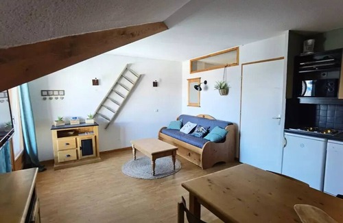 Las Illas Apartamento | Residence Parc Aux Etoiles - C411PAE - APARTMENT 1 ROOM, BALCONY