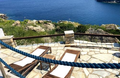 Andros Town Casa | Residence Sineti Beach sea view maisonette
