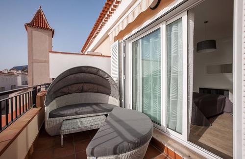 Puerto de Santiago Cabaña | Residencial Playa de La Arena Townhouse 2 con vista al mar