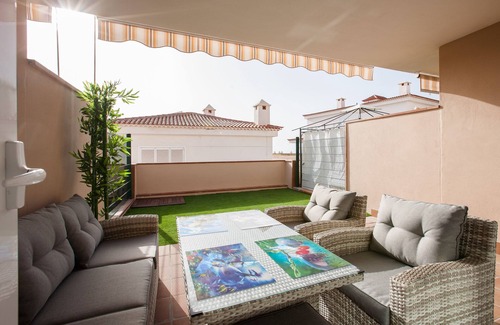 Puerto de Santiago Cabaña | Residencial Playa de La Arena Townhouse 2 con vista al mar