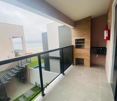 Pantano do Sul Apartamento | Residencial Mariano 3 - Vista para praia e Mar