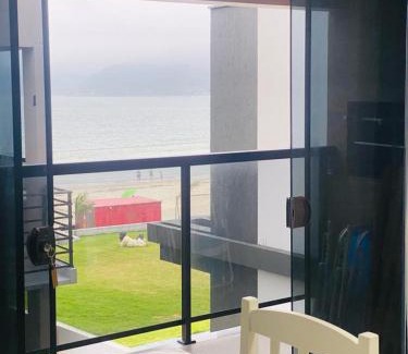 Pantano do Sul Apartamento | Residencial Mariano 3 - Vista para praia e Mar
