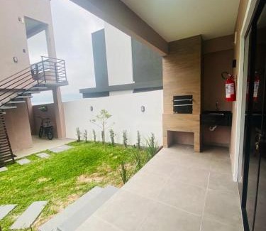 Pantano do Sul Apartamento | Residencial Mariano 4 - Vista para praia e Mar