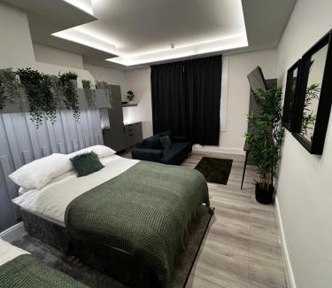 Bedlington Apartamento | ResiLets - Mood Studio 4 - Town centre studio room with en-suite