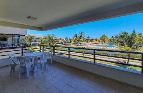 Porto das Dunas Apartamento | Resort Aquaville Super Aconchegante 2 Suítes