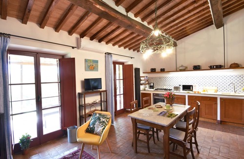Villa Parigini Casa | Granero restaurado en la propiedad de Chianti - piscina, terraza, vistas, wi-fi