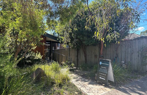 Doncaster East Casa | Retreat to a quiet private downstairs space with wellbeing options