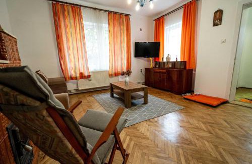 Centrul Vechi Casa | Retro Green Cottage with a Barkyard - Pet Friendly