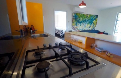Wanaka Apartamento | Apartamento de estilo retro en el soleado Wanaka