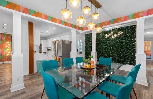 Catalina Casa | Retro Waterfront - Pool & Hottub, Tiki Bar, Dock, Fire-Pit, Kayaks, Paddleboards