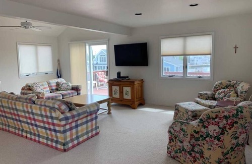 Harvey Cedars Casa | REVERSED LIVING WITH WATER VIEWS!