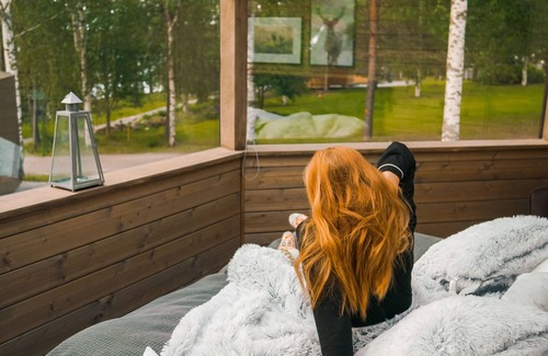 Hankasalmi Cabina | Revontuli Resort Glass Igloos