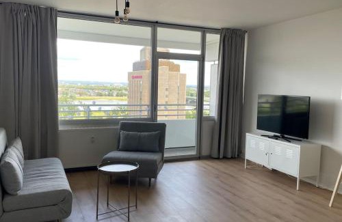 Hammfeld Apartamento | Rheinblick - Wohnung direkt bei Düsseldorf mit toller Aussicht