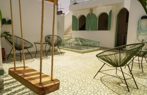 Medina of Tangier Casa | Riad Dar Lyabaïana privatisé, climatisé, hammam ,vue mer
