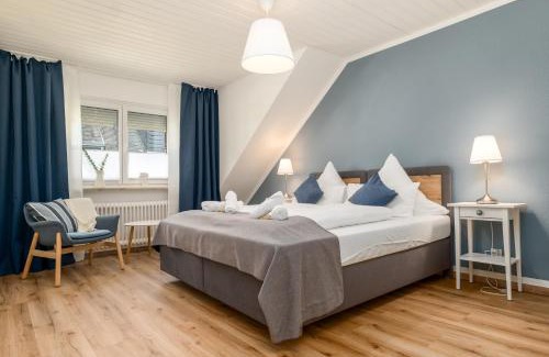 Klotten Apartamento | Riesling Appartement for 2 - 4 People - Billiards - Balcony with Mosel View - Parking - Wine Barrel Bar - Fully Equipped Kitchen - Netflix - WaipuTV - 3 km from Cochem