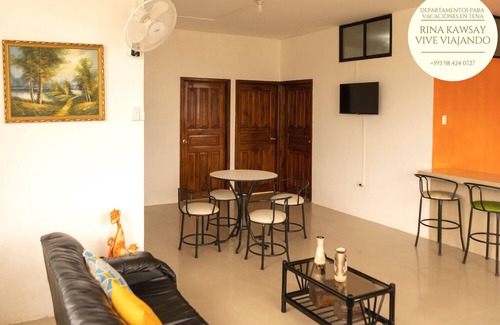 Tena Apartamento | RinaKawsay Penthouse 100% amoblado en Tena, disfruta de un lugar acogedor
