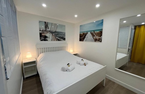 Ouistreham Apartamento | Riva, Appt rénové dans le bourg de Ouistreham
