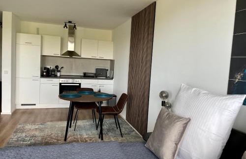 Offenbach am Main Apartamento | River Main I Taunus View I Workplace I Kitchen